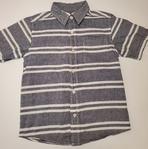 OshKosh B'Gosh Boys Striped Denim Button Up